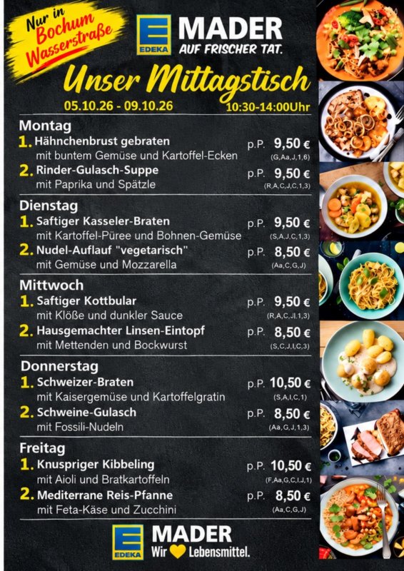 Mittagstisch