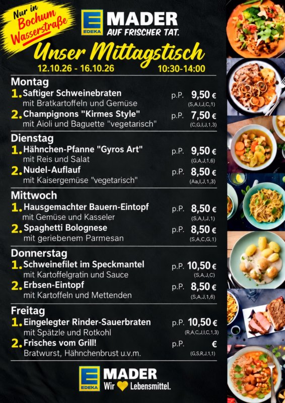 Mittagstisch