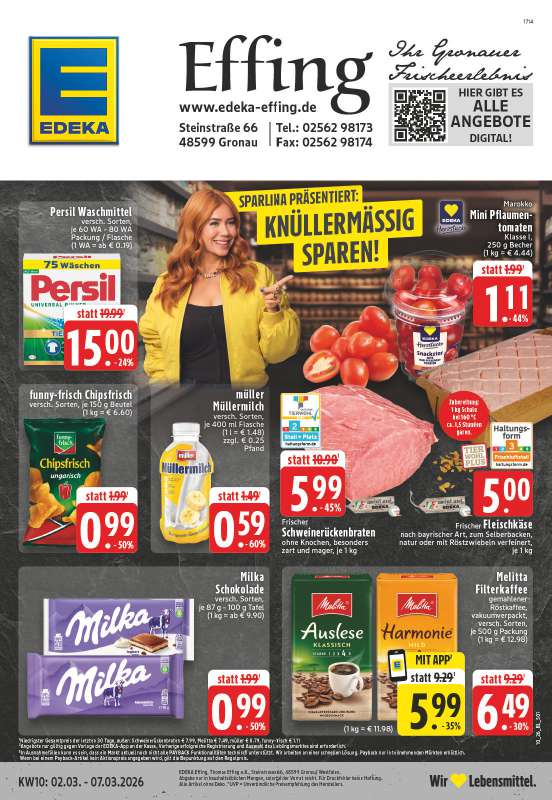 Edeka Effing - Steinstraße 66, 48599 Gronau