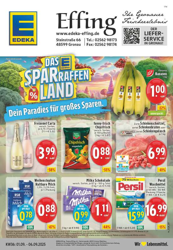 Edeka Effing - Steinstraße 66, 48599 Gronau