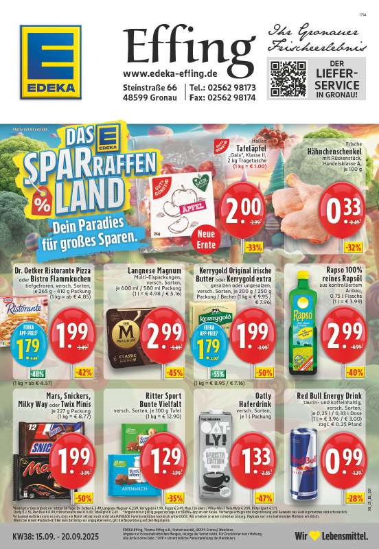 Edeka Effing - Steinstraße 66, 48599 Gronau