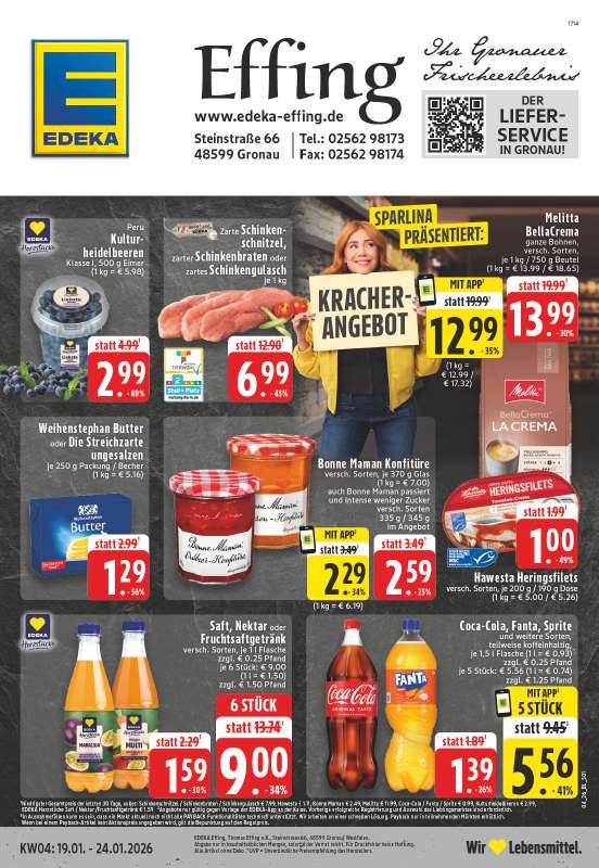 Edeka Effing - Steinstraße 66, 48599 Gronau