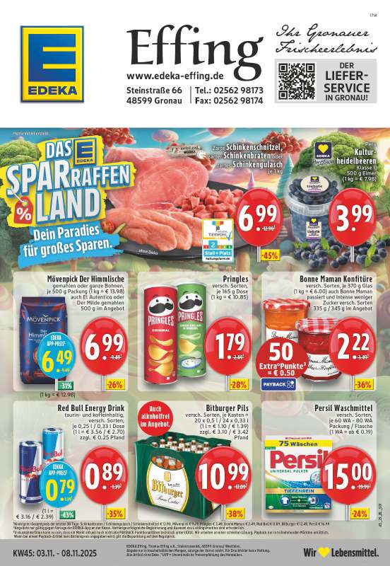 Edeka Effing - Steinstraße 66, 48599 Gronau