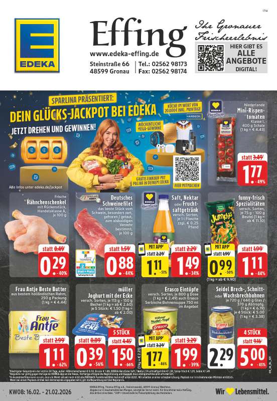 Edeka Effing - Steinstraße 66, 48599 Gronau