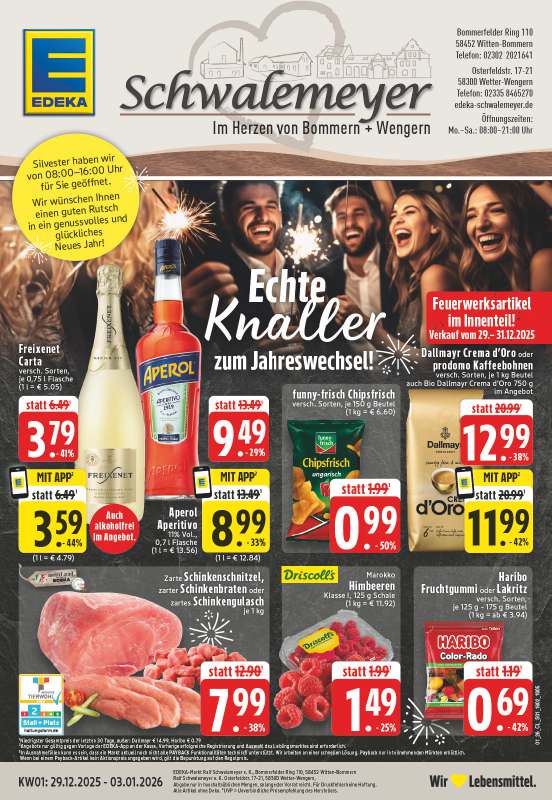 Handzettel EDEKA Schwalemeyer