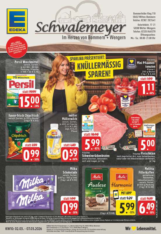 Handzettel EDEKA Schwalemeyer