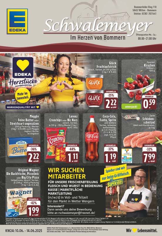 Handzettel EDEKA Schwalemeyer