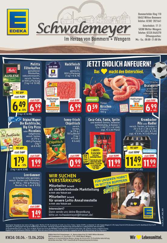 Handzettel EDEKA Schwalemeyer