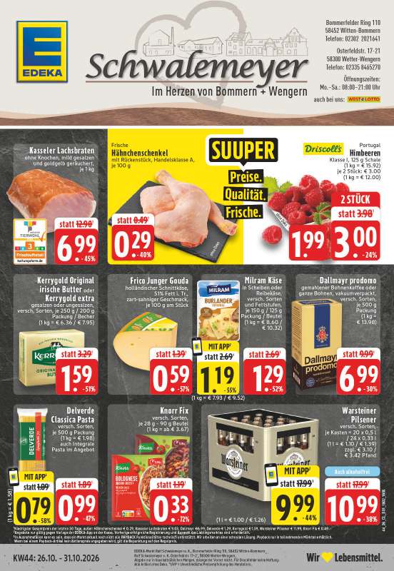 Handzettel EDEKA Schwalemeyer