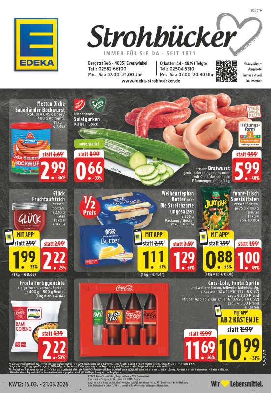 EDEKA Strohbücker - Bergstraße 6