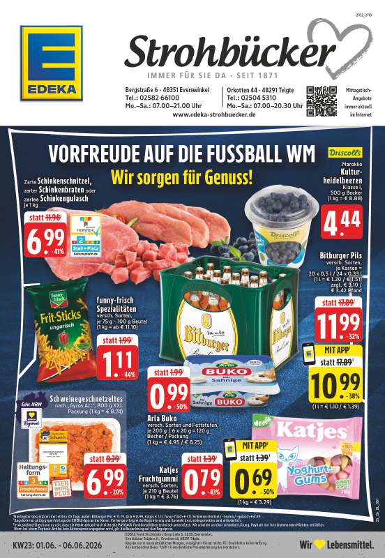 EDEKA Strohbücker - Bergstraße 6