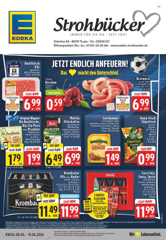 EDEKA Strohbücker - Bergstraße 6