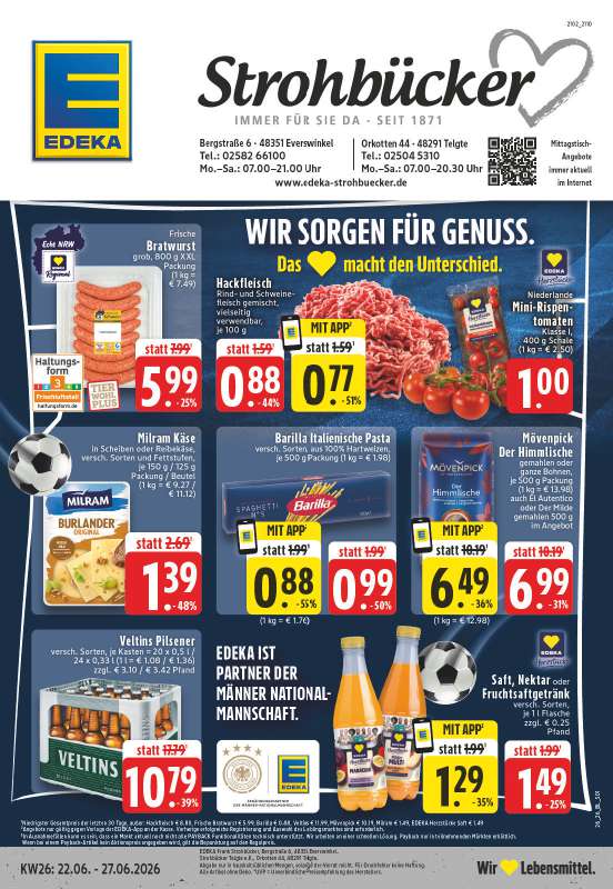 EDEKA Strohbücker - Bergstraße 6