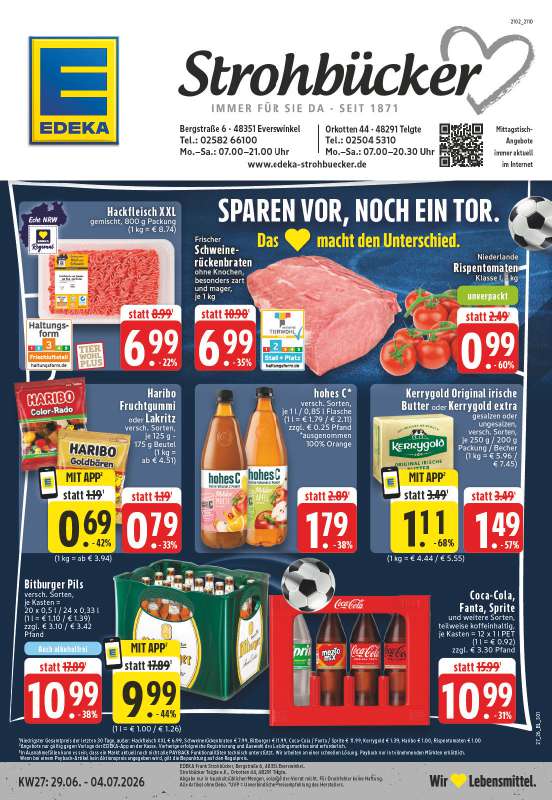 EDEKA Strohbücker - Bergstraße 6