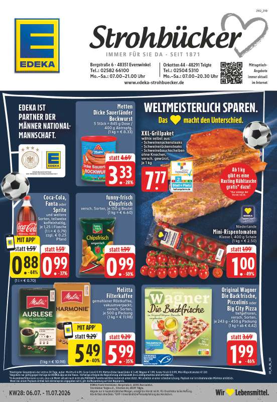 EDEKA Strohbücker - Bergstraße 6