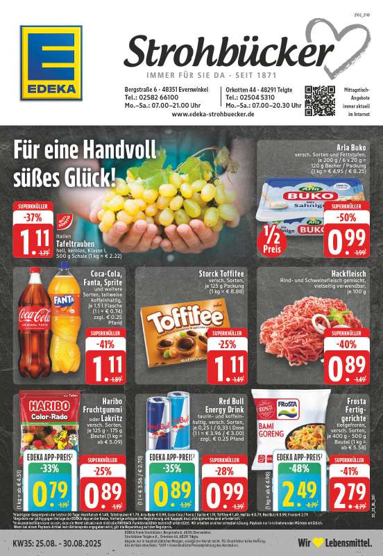 EDEKA Strohbücker - Bergstraße 6