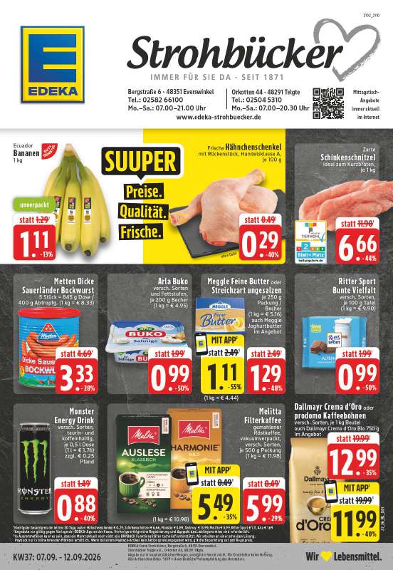 EDEKA Strohbücker - Bergstraße 6