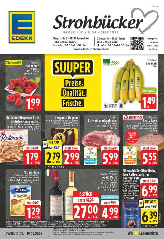 EDEKA Strohbücker - Bergstraße 6