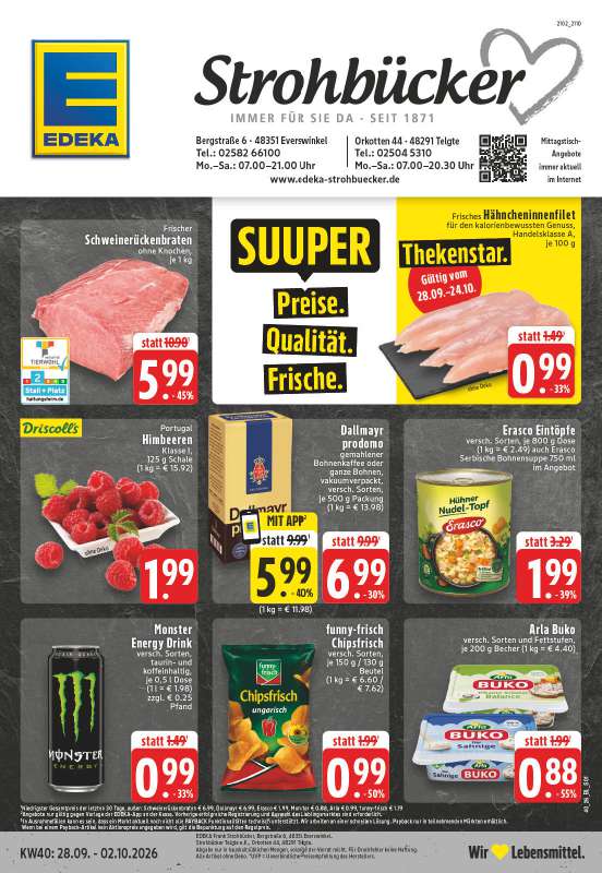 EDEKA Strohbücker - Bergstraße 6