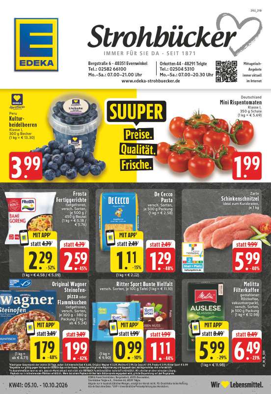 EDEKA Strohbücker - Bergstraße 6