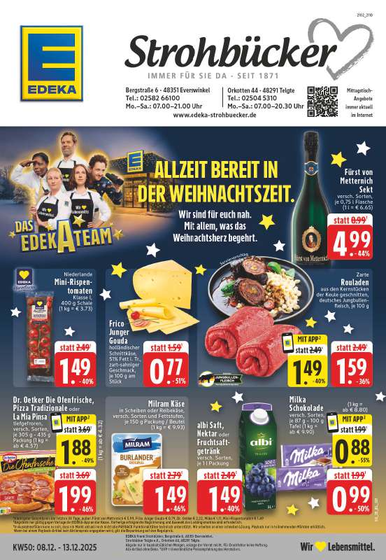 EDEKA Strohbücker - Bergstraße 6