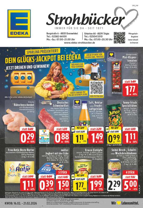 EDEKA Strohbücker - Bergstraße 6