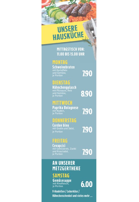 EDEKA Interbieten: Bistro