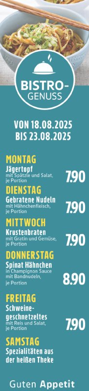 EDEKA Interbieten: Bistro