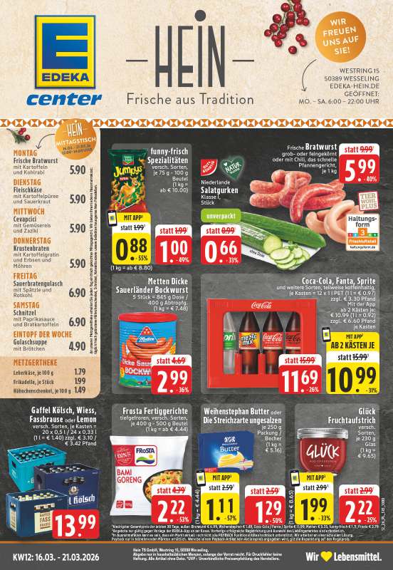 Angebote nur in Wesseling