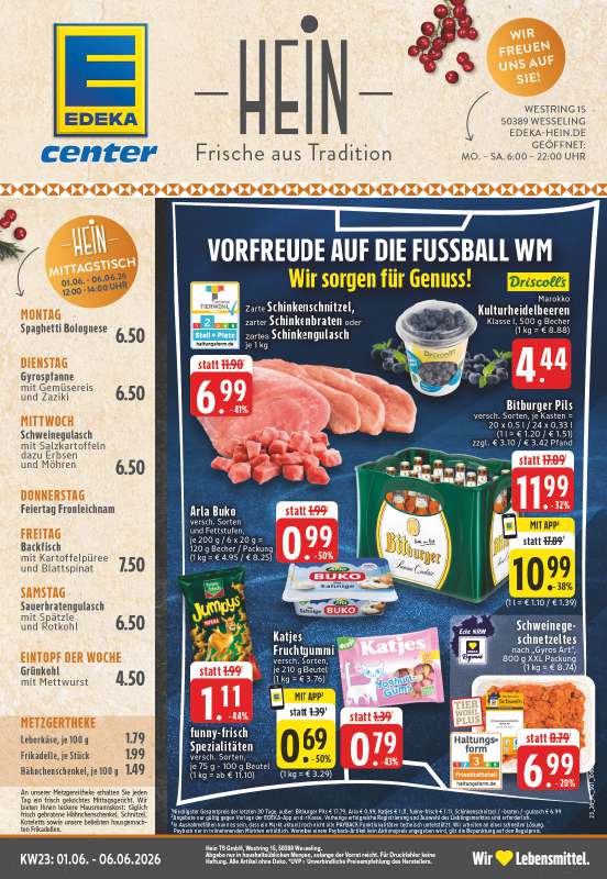 Angebote nur in Wesseling