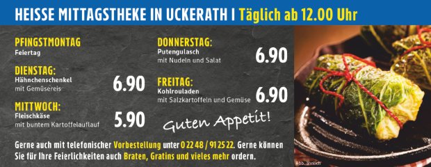 Heiße Theke