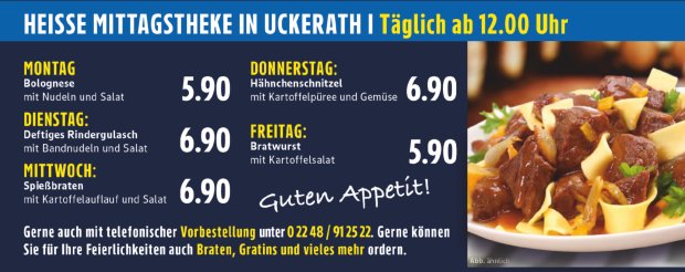 Heiße Theke