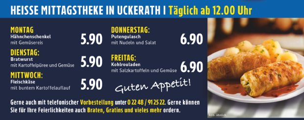 Heiße Theke