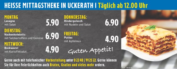 Heiße Theke