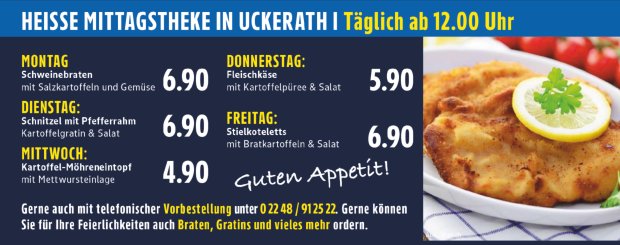 Heiße Theke