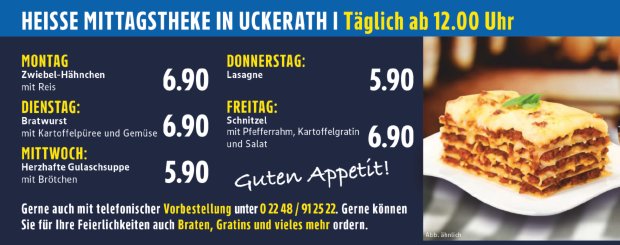Heiße Theke