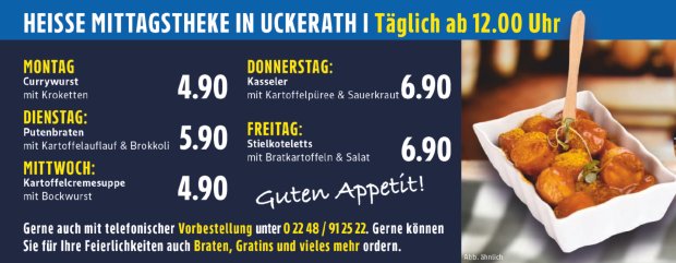 Heiße Theke