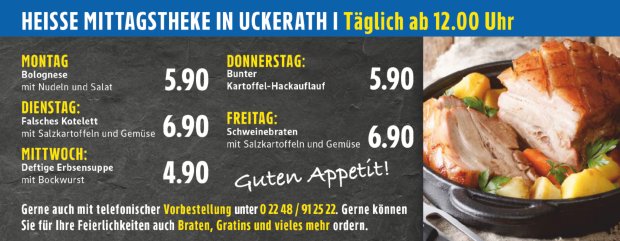 Heiße Theke