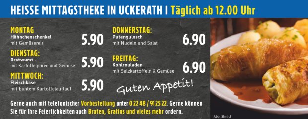 Heiße Theke