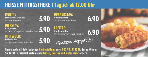 Heiße Theke