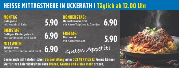 Heiße Theke