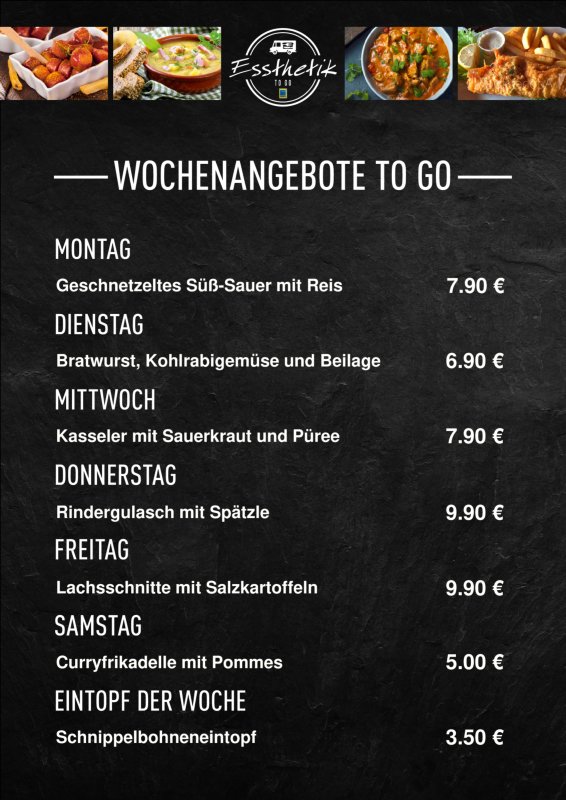 Wochenangebote TO GO