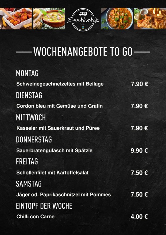 Wochenangebote TO GO