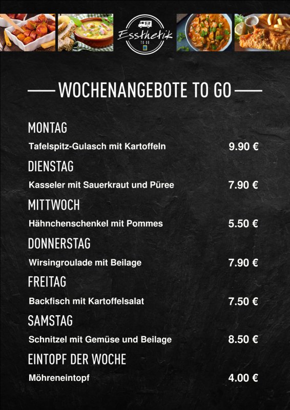 Wochenangebote TO GO