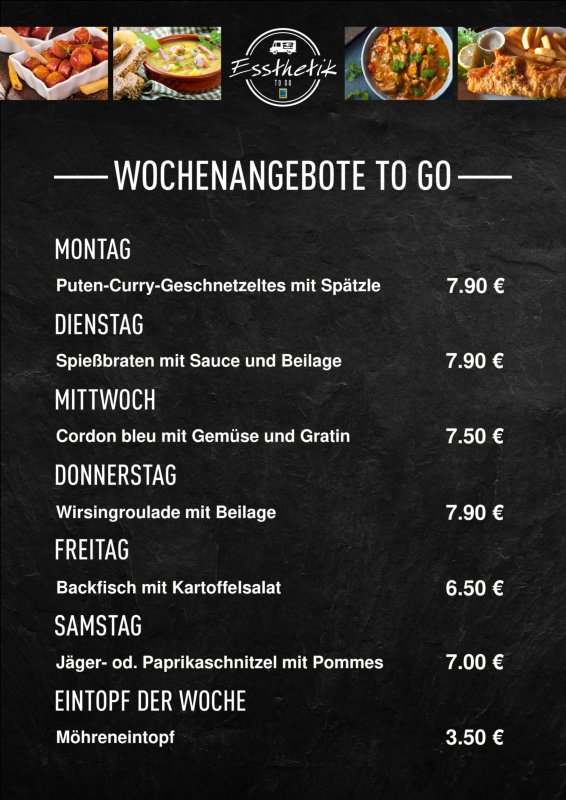 Wochenangebote TO GO