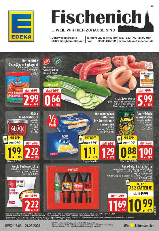 EDEKA Fischenich - Dansweilerstraße 3