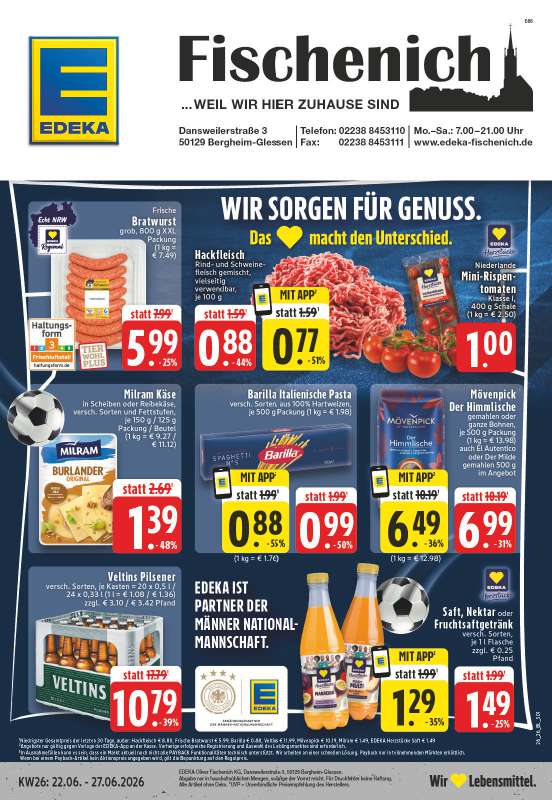 EDEKA Fischenich - Dansweilerstraße 3