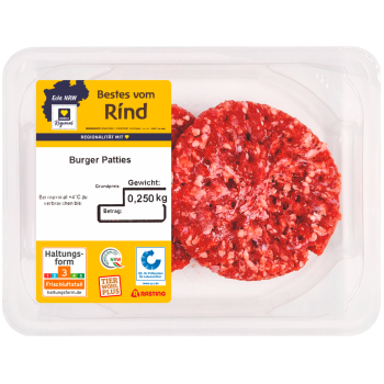 Premium Burger vom Rind