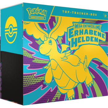 Top Trainer Box „Mega Entwicklung - Erhabene Helden“