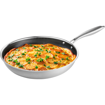 Edelstahl-Pfanne